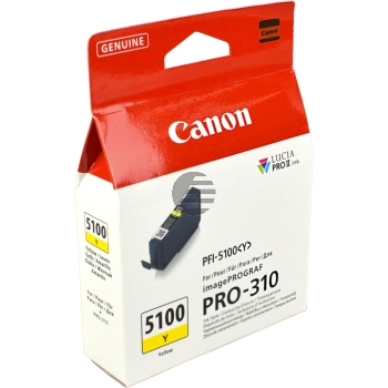 Canon Tintenpatrone gelb (6955C001, PFI-5100Y) Canon Tintenpatrone gelb (6955C001, PFI-5100Y)