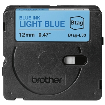 Brother Schriftbandkassette blau/hellblau (BTAG-L33)