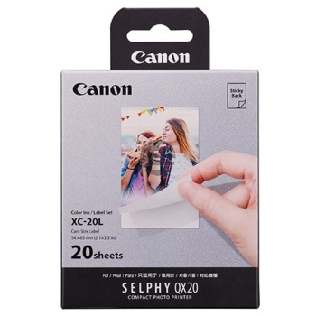 Canon Tintenpatrone + Papier farbig (6755C002, XC-20L)