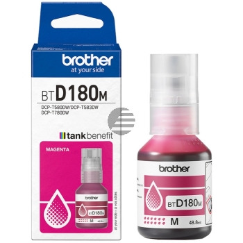 Brother Tintennachfüllfläschchen (tankbenefit) magenta (BT-D180M)