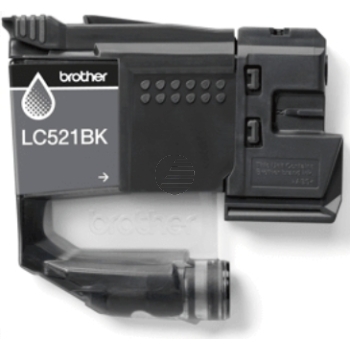 Brother Tintenpatrone schwarz (LC-521BK)