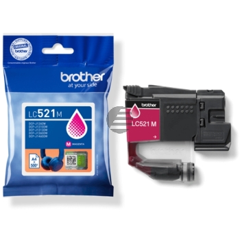 Brother Tintenpatrone magenta (LC-521M)