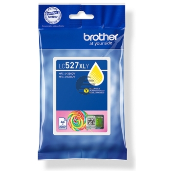 Brother Tintenpatrone gelb HC (LC-527XLY')