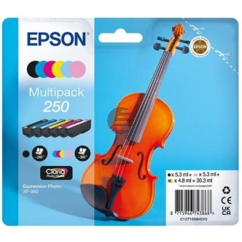 Epson Tintenpatrone gelb, cyan light, magenta light, magenta, schwarz, cyan SC (C13T16N84010, 250)