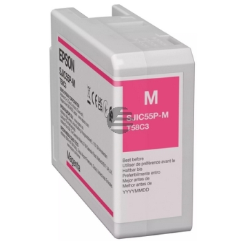 Epson Tintenpatrone magenta (C13T58C340, SJIC55P-M)
