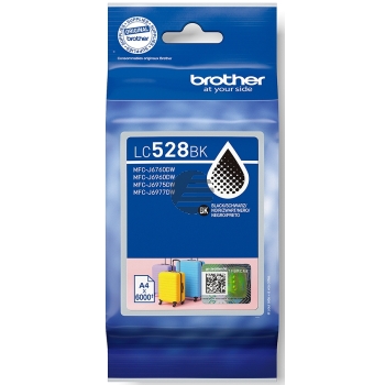 Brother Tintenpatrone schwarz SC (LC-528BK)