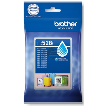 Brother Tintenpatrone cyan SC (LC-528C)