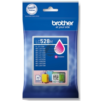 Brother Tintenpatrone magenta SC (LC-528M)