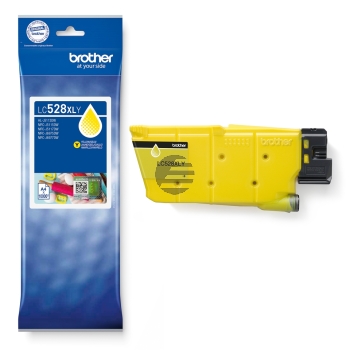 Brother Tintenpatrone gelb HC (LC-528XLY)
