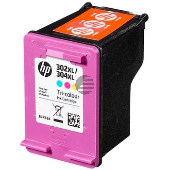 HP Tintendruckkopf cyan/magenta/gelb HC (B7RT8AE, 302XL, 304XL)