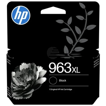 HP Tintenpatrone schwarz HC (3JA30AE#LS1, 963XL)