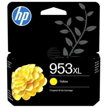 HP Tintenpatrone gelb HC (F6U18AE#LS1, 953XL)