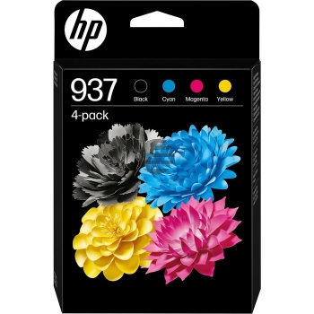 HP Tintendruckkopf gelb, magenta, schwarz, cyan (6C400NE#LS1, 937)