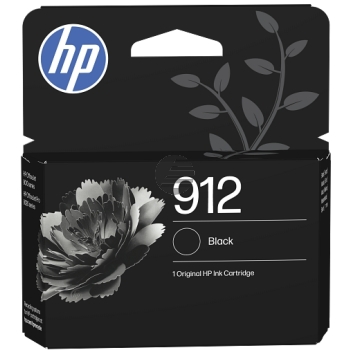 HP Tintenpatrone schwarz (3YL80AE#LS1, 912)