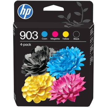 HP Tintenpatrone gelb, magenta, schwarz, cyan (6ZC73AE#LS1, 903)