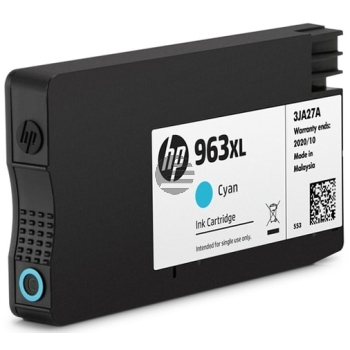 HP Tintenpatrone cyan HC (3JA27AE#LS1, 963XL)