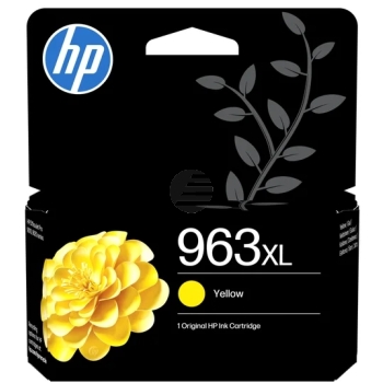 HP Tintenpatrone gelb HC (3JA29AE#LS1, 963XL)