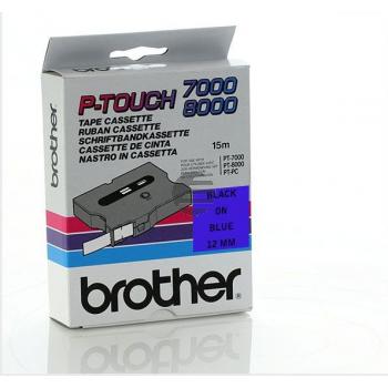 Brother Schriftbandkassette schwarz/blau (TX-531)