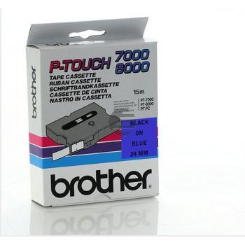 Brother Schriftbandkassette schwarz/blau (TX-551)