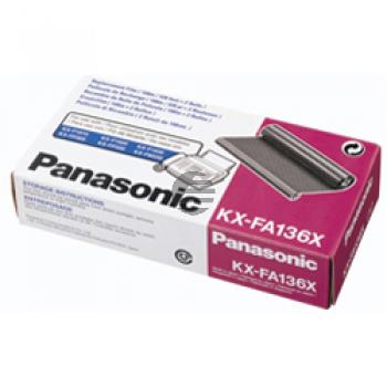 Panasonic Thermo-Transfer-Rolle 2 x schwarz (KX-FA136X)