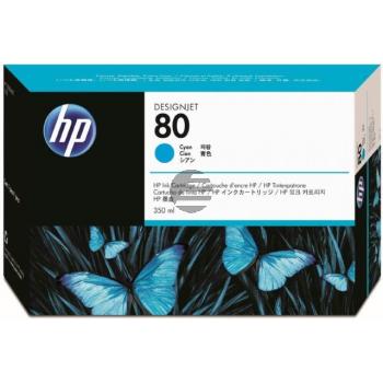 HP Tintendruckkopf cyan (C4821A, 80) HP Tintendruckkopf cyan (C4821A, 80)