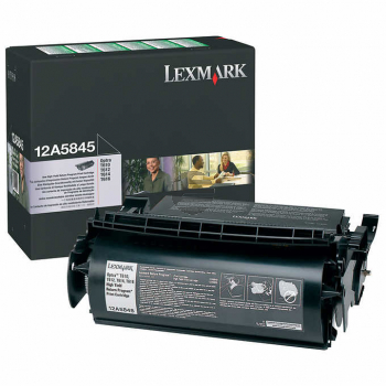 Lexmark Toner-Kartusche Prebate schwarz HC (12A5845)