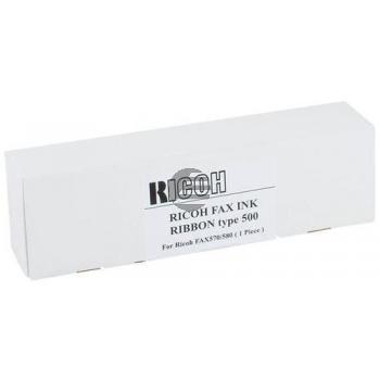 Ricoh Thermo-Carbon-Farbband schwarz (920616, TYPE-500) Ricoh Thermo-Carbon-Farbband schwarz (920616, TYPE-500)