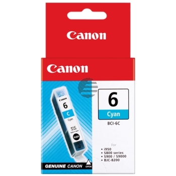 Canon Tintenpatrone cyan (4706A002, BCI-6C)