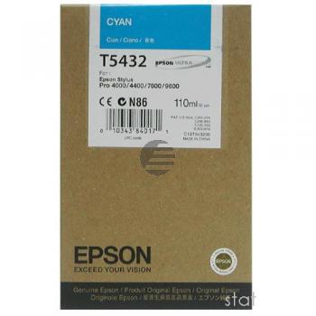 Epson Tintenpatrone cyan (C13T613200, T6132)