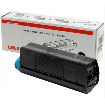 OKI Toner-Kit schwarz HC (42127408, TYPE-C6)