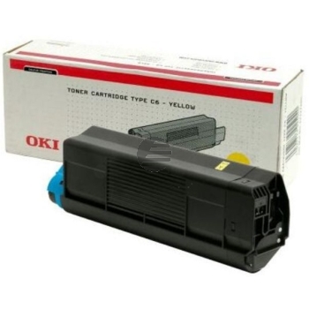 OKI Toner-Kit gelb HC (42127405, TYPE-C6) OKI Toner-Kit gelb HC (42127405, TYPE-C6)