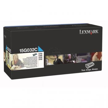 Lexmark Toner-Kartusche cyan HC (15G032C)