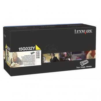 Lexmark Toner-Kartusche gelb HC (15G032Y)
