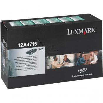 Lexmark Toner-Kartusche Prebate schwarz HC (12A4715)