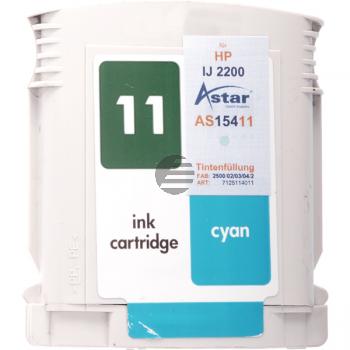 Astar Tintenpatrone cyan HC (AS15411) ersetzt 11