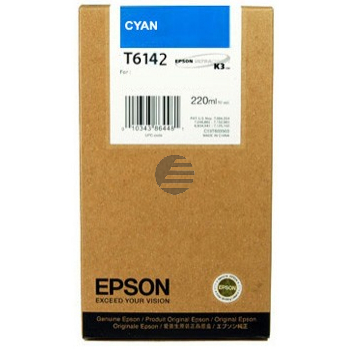 Epson Tintenpatrone cyan HC (C13T614200, T6142)