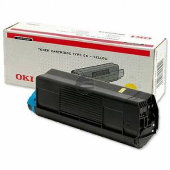 OKI Toner-Kit gelb (43034805)