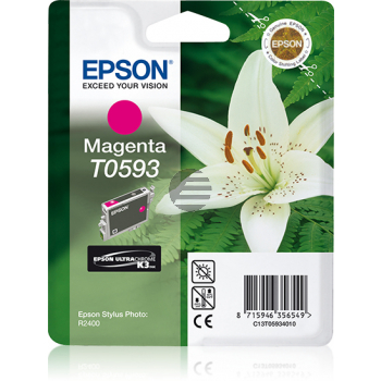 Epson Tintenpatrone magenta (C13T05934010, T0593)