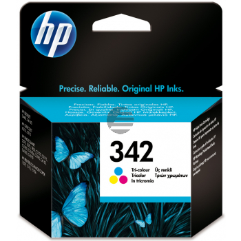 HP Tintenpatrone cyan/magenta/gelb (C9361EE, 342)