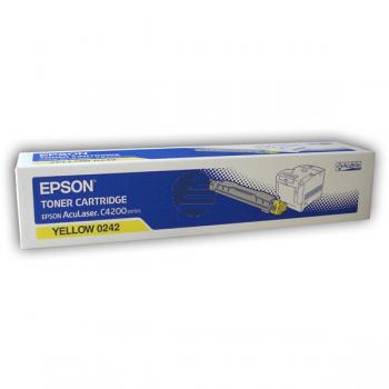 Epson Toner-Kartusche gelb (C13S050242, 0242)