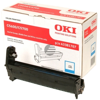 OKI Fotoleitertrommel cyan (43381707)