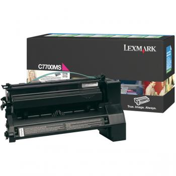 Lexmark Toner-Kartusche Prebate magenta (C7700MS) Lexmark Toner-Kartusche Prebate magenta (C7700MS)