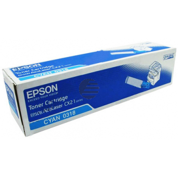 Epson Toner-Kit cyan (C13S050318, 0318)