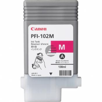 Canon Tintenpatrone magenta (0897B001, PFI-102M)