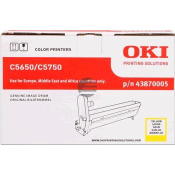 OKI Fotoleitertrommel gelb (43870005)