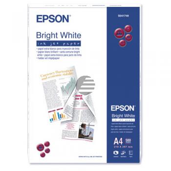 Epson Bright White Ink-Jet Paper DIN A4 500 Seiten weiß 500 Blatt DIN A4 (C13S041749) Epson Bright White Ink-Jet Paper DIN A4 500 Seiten weiß 500 Blatt DIN A4 (C13S041749)