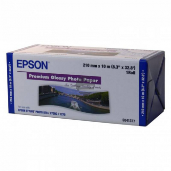 Epson Premium Glossy Photo Paper Roll weiß (C13S041377)