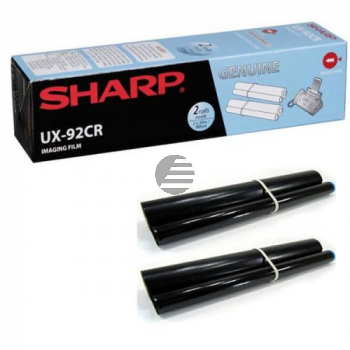 Sharp Thermo-Transfer-Rolle 2 x schwarz (UX-92CR)