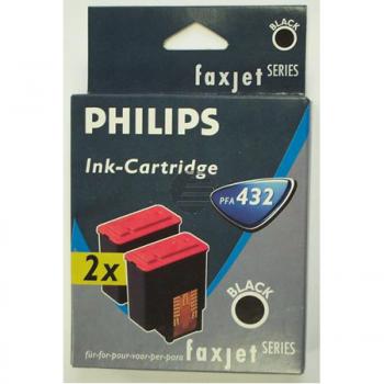 Philips Tintenpatrone 2 x schwarz (906115308029) Philips Tintenpatrone 2 x schwarz (906115308029)