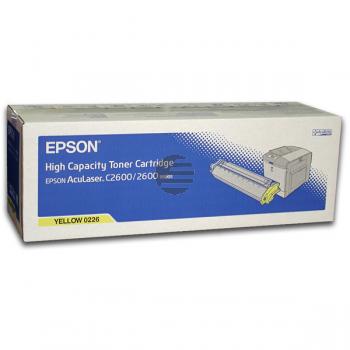 Epson Toner-Kartusche gelb HC (C13S050226, 0226)